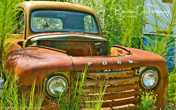Old Ford print for sale.